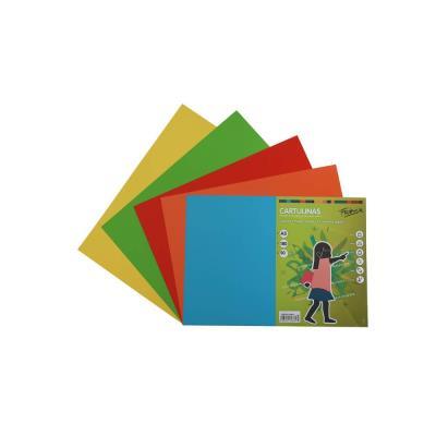 CARTULINA A3  50 HOJAS  COLORES SURTIDOS  FUERTES FABRISA (16238)