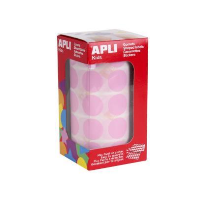 ROLLO GOMETS REDONDOS ROSA 20 MM (11489)