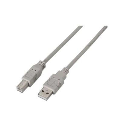 CABLE USB IMPRESORA AISENS A101-0002 - TIPO A MACHO - TIPO B MACHO - 1.8M - BEIGE