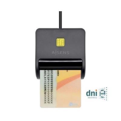 ADAPTADOR LECTOR DNI AISENS ASCR-SN01-BK / NEGRO