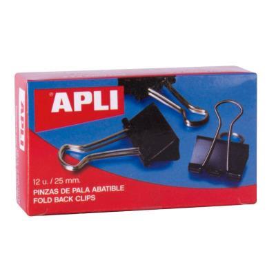 PINZAS PALA ABATIBLE 25 MM  CAJA DE 12 UD APLI (11949) (0805435)