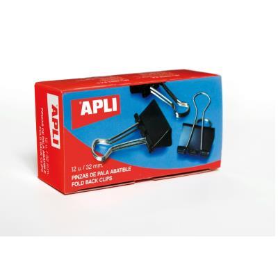 PINZAS PALA ABATIBLE CAJA DE 12 UD 32 MM APLI  (11950) (0805436)