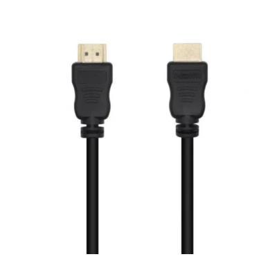 CABLE HDMI AISENS V1.4 ALTA VELOCIDAD 14+1 CCS, A/M-A/M, NEGRO, 3.0 METROS
