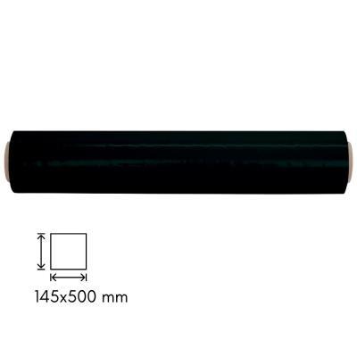 FILM PALETIZAR EXTENSIBLE  500 MM. LARGO 145 M. 23 MICRAS NEGRO