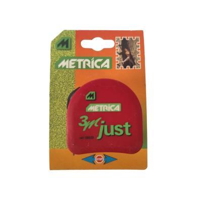 FLEXOMETRO 3 METROS METALICO CON BLOQUEO Y RETORNO AUTOMATICO (38523)