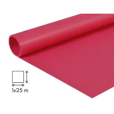 ROLLO PAPEL CONTINUO EMBALAJE KRAFT FUCSIA 1X25M SADIPAL (10733)