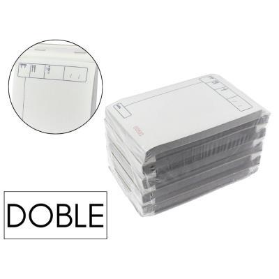 COMANDA DOBLE  AUTOCOPIATIVA PAQ. 10UD