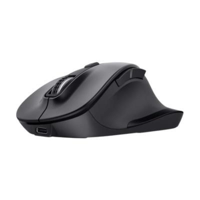 RATÓN ERGONÓMICO INALÁMBRICO TRUST FYDA ECO - BATERÍA RECARGABLE - HASTA 2400 DPI