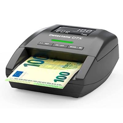DETECTORA DE BILLETES FALSOS CINCO DIVISAS D7X (DS210042075) DETECTALIA