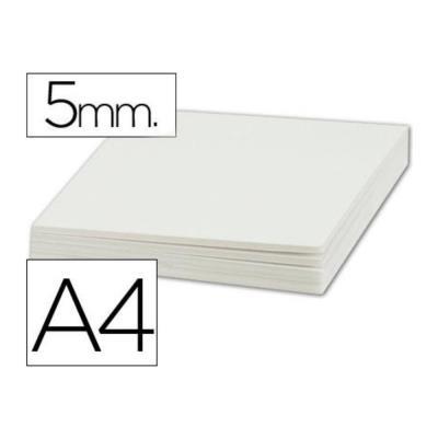 CARTON PLUMA BLANCO 5MM ADHESIVO A4 YOSAN (05225HA4/25)