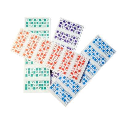 BINGO PAQUETE DE 300 CARTONES VERDE EUROCARNAVALES (018036)