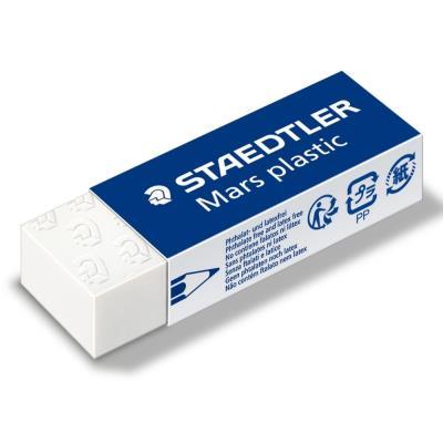 GOMA DE BORRAR MARS PLASTIC 65X23X13 MM  STAEDTLER (526 50) (0308026)