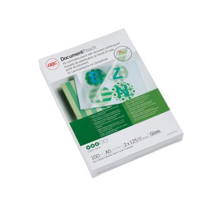 FUNDAS PLASTIFICAR GBC 100 UDS. A5 154X216 MM. 125 MICRAS (3200749)