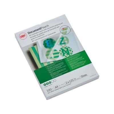 FUNDAS PLASTIFICAR GBC 100 UDS. A4 216X303 MM. 125 MICRAS (3200723)
