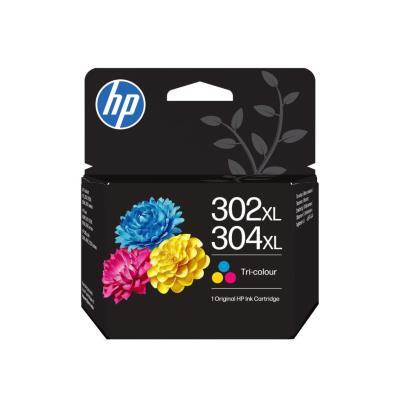 HP 302CXL / HP 304CXL CARTUCHO ORIGINAL COLOR XL - B7RT8AE - 300 PAG