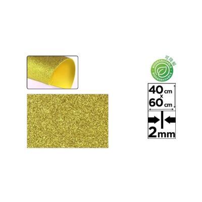 GOMA EVA PURPURINA ORO 40X60 BIODEGRADABLE (PN595-03)