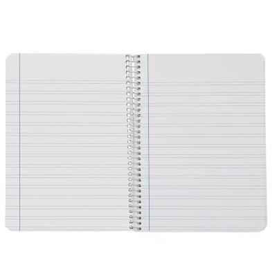 CUADERNO ESPIRAL A4 TAPA DURA 80H 90GR PAUTA 3,5MM CON MARGEN COL. SURT LIDERPAPEL  (171922)