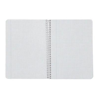 CUADERNO ESPIRAL A5 TAPA DURA 80 H 90 GR 5 MM C/MARGEN CLOR. SURT. LIDERPAPEL (BC57) (172266)