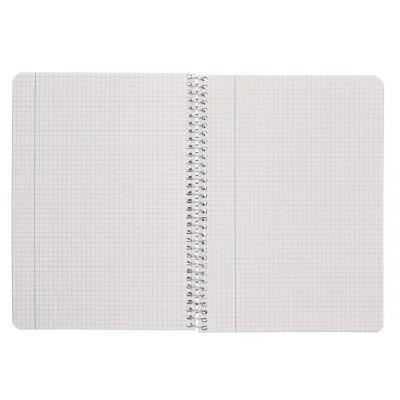CUADERNO ESPIRAL LIDERPAPEL 4º ECOUSE TAPA CARTULINA KRAFT 80 HOJAS PAPEL RECICLADO 80 GRS. CUADRO 4