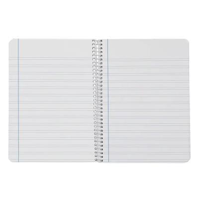 CUADERNO ESPIRAL A5 TAPA BLANDA 80H 75GR PAUTA 3,5MM CON MARGEN COL. SURT. LIDERPAPEL (172247)