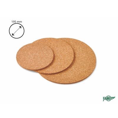 CORCHO MANUALIDADES 6mm ESPESOR Ø195 mm. FAIBO