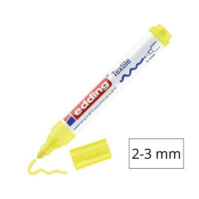 ROTULADOR EDDING TEXTIL 4500 AMARILLO FLUOR (104500-65)