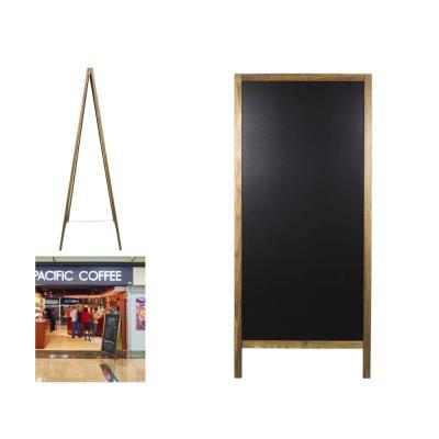 PIZARRA NEGRA CABALLETE DOBLE CARA XL 160X72
