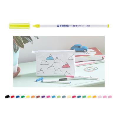 EDDING 4600 TEXTIL AMARILLO NEON (4600-65)