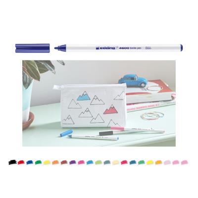 EDDING 4600 TEXTIL AZUL (4600-03)