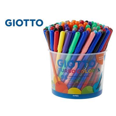 PACK ESCOLAR ROTULADORES TURBOCOLOR FINO SCHOOL PACK BOTE 96 UNIDADES GIOTTO (2.8MM) (F52150000)