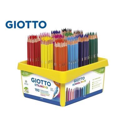 PACK ESCOLAR LAPICES DE COLORES STILNOVO SCHOOL PACK 192 UND GIOTTO
