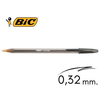 BOLÍGRAFO BIC CRISTAL NEGRO  (8373639) (0302006NG)