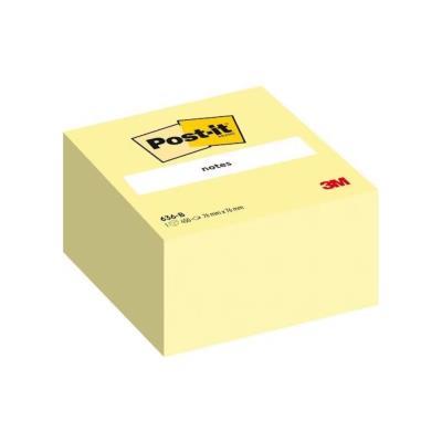 NOTAS ADHESIVAS POST-IT 76X76 MM. 450 HOJAS AMARILLO (29379) (636-B)