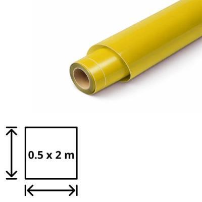 ROLLO FILM ADHESIVO VINILO 0, 5X2 AMARILLO MATE (S2420301)