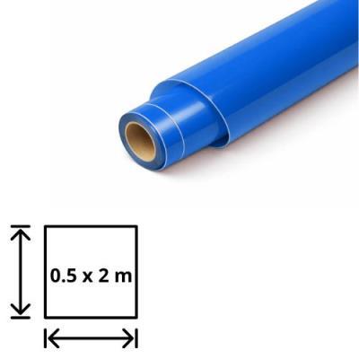 ROLLO FILM ADHESIVO VINILO 0, 5X2 AZUL FUERTE MATE (S2420307)