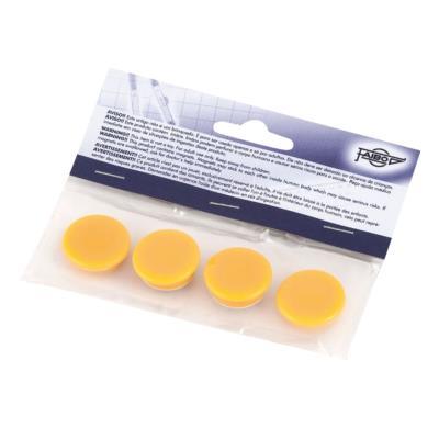 IMANES 20 MM BOLSA DE 4 UDS.FAIBO AMARILLO (60-20-05)