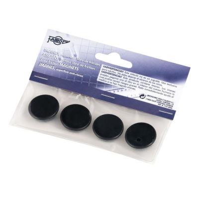IMANES 20 MM BOLSA DE 4 UDS.FAIBO NEGRO (60-20-02)