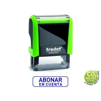 SELLO TRODAT AUTOMÁTICO ABONAR EN CUENTA (4911 P4 F7)