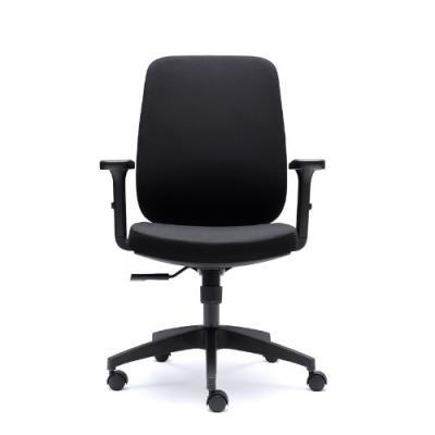 SILLA TORINO ERGONOMICA NEGRA TAPIZADA SISTEMA SINCRO , SOPORTE LUMBAR RESPALDO MALLA , BASE ALUMINI