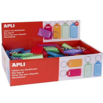 LLAVEROS CALIDAD PREMIUM COL. SURT CAJA 100 UD. APLI (17136)