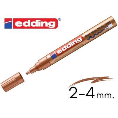ROTULADOR PERMANENTE TINTA OPACA 750 COBRE EDDING (10750-55)