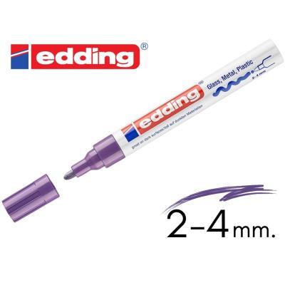 ROTULADOR PERMANENTE TINTA OPACA 750 VIOLETA EDDING (10750-8)