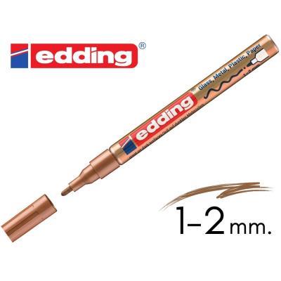 ROTULADOR EDDING 751 TINTA OPACA PUNTA MEDIA COBRE (10751-55)