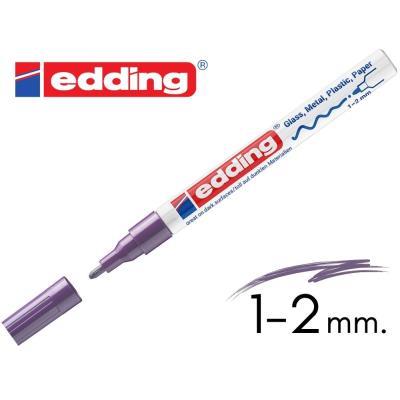 ROTULADOR EDDING 751 TINTA OPACA PUNTA MEDIA VIOLETA (10751-8)