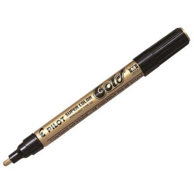 ROTULADOR PILOT PERMANENTE ORO PUNTA MEDIA (SC-G-M) (NOROM)