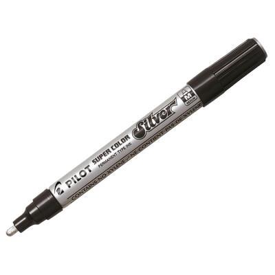 ROTULADOR PERMANENTE PILOT SUPERCOLOR PLATA (SC-S-M)