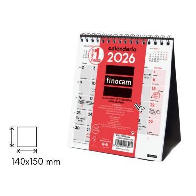 CALENDARIO SOBREMESA FINOCAM 2027 XS (780140027)