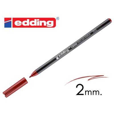 ROTULADOR EDDING 1300 CARMESI (1300-46)