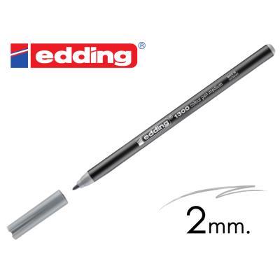 ROTULADOR EDDING 1300 GRIS PLATA (1300-26)
