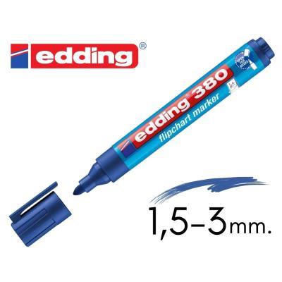 ROTULADOR FLIPCHART EDDING 380  AZUL (380-03)